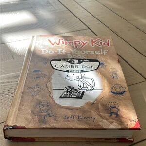 Wimpy Kid Do-It-Yourself Book - Brown